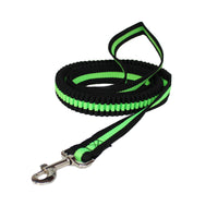HKM-8885949 Elastic Pet Hand Holding Leash with Chest Strap, Available in Blue, Red, Green, and Rose, Nylon Material, 2.5*120 cm, Stretchable to 150 cm