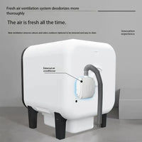 HKM-888595 Automatic Self-Cleaning Cat Litter Box with AI Camera and App Control