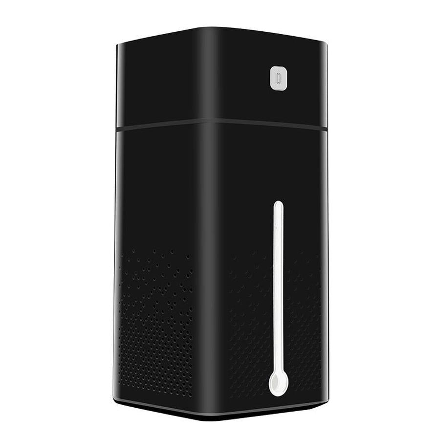 HKM-888595 Water Cube Humidifier with Adjustable Spray Modes and Night Light - 1000ml Capacity, Quiet Operation