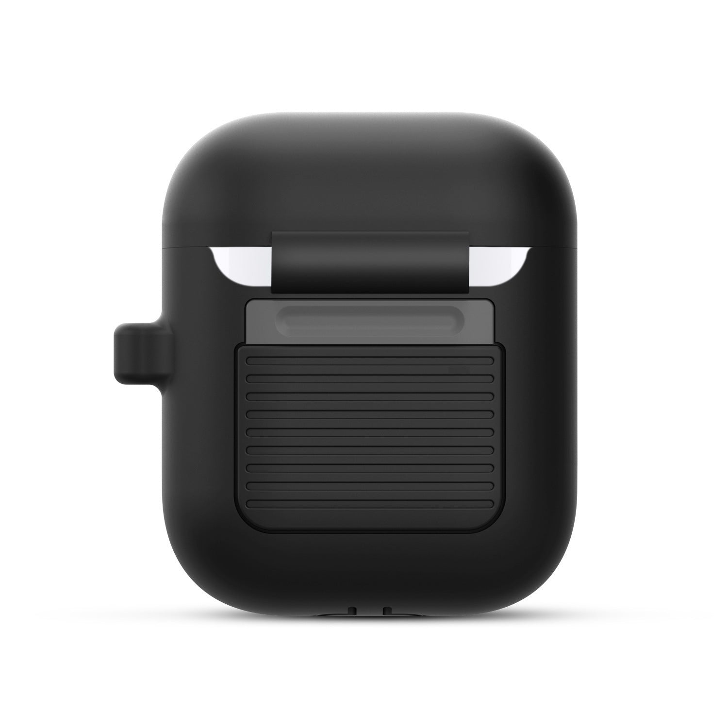HKM-888659 Silicone Cover Case for AirPods Pro with Classic Game Console Design and Keychain Attachment