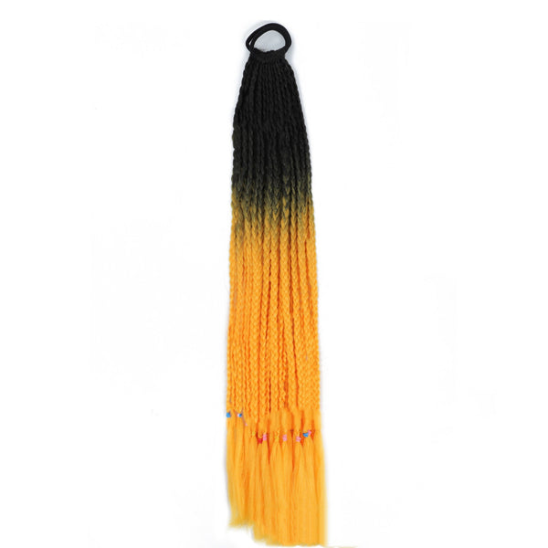 HKM-888723 Trendy Three-Strand Dreadlock Wig in Various Colors for All Face Shapes and Skin Tones