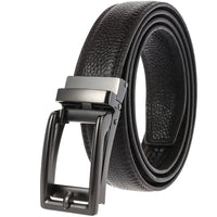 HKM-888851 Men's Leather Automatic Buckle Belt - Model LY33-77781-5