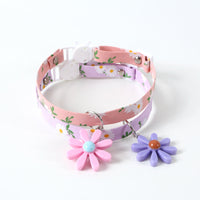 HKM-8888893 Multicolor Breakaway Cat Collar with Bow Pendant and Bells, Adjustable 17-32cm