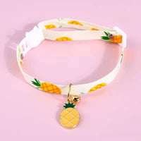 HKM-8888893 Multicolor Breakaway Cat Collar with Bow Pendant and Bells, Adjustable 17-32cm