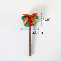 HKM-8889533 Rainbow Plush Chew Toys for Cats - Molar Sticks for Dental Health, Handmade from Natural Materials