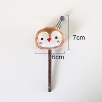 HKM-8889533 Rainbow Plush Chew Toys for Cats - Molar Sticks for Dental Health, Handmade from Natural Materials