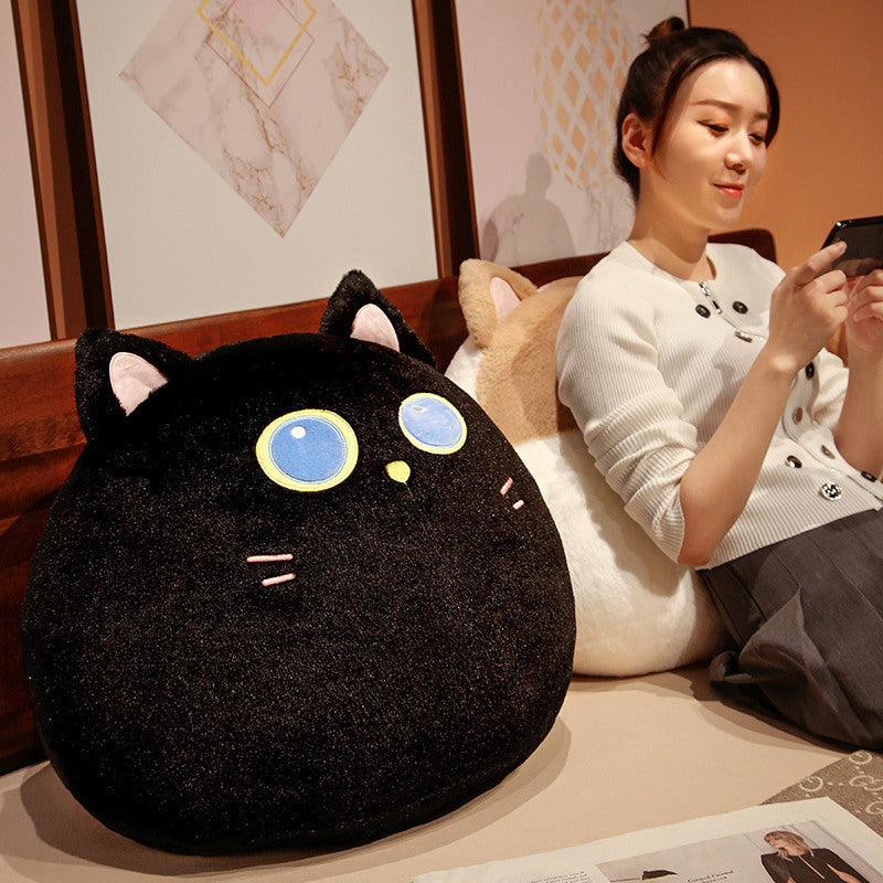 HKM-888979 Cuddly Plush Animal Pillow – Cute Rabbit and Cat Designs for Cozy Sleeping and Cuddling