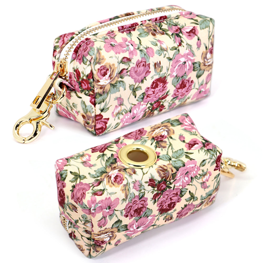 HKM-8890685 Customizable Dog Collar with Matching Leash and Bag - All Cotton Fabric, Multiple Sizes Available