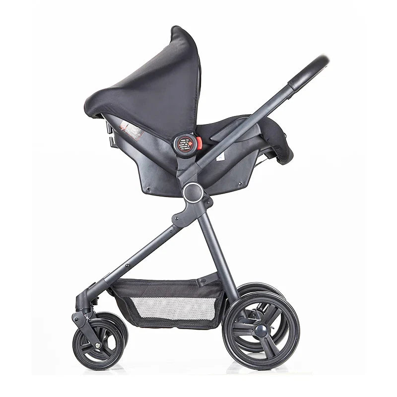 HKM-889171 Efficient Travel System Stroller with Infant Car Seat for Seamless Mobility
