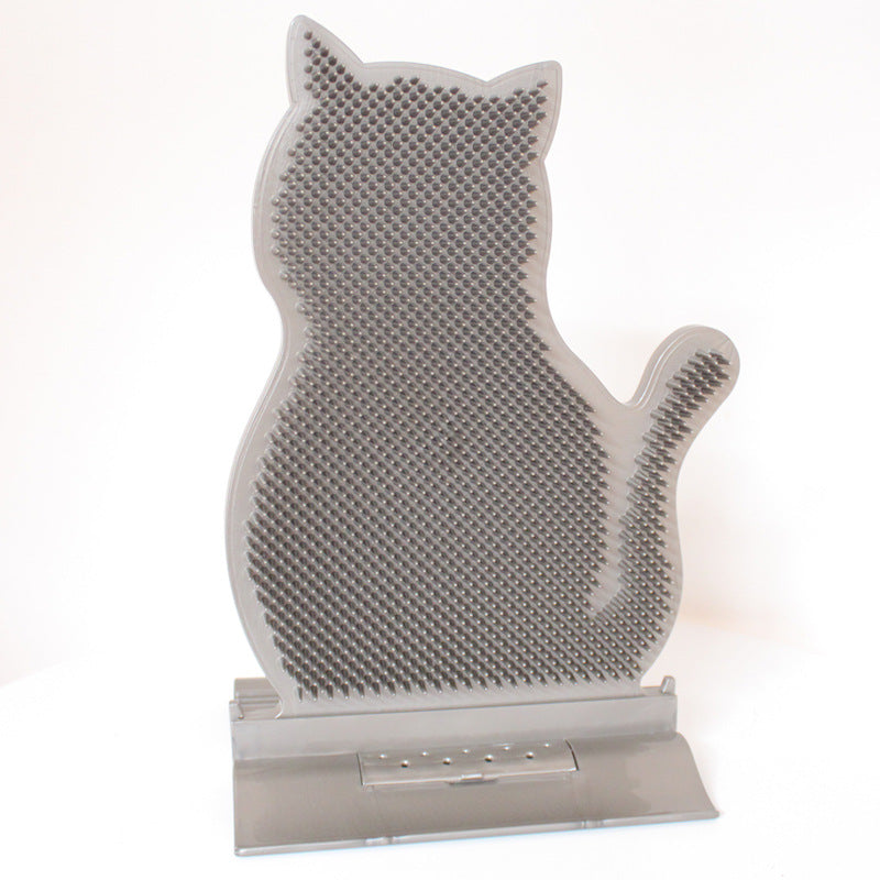 HKM-8892477 Cat Scratcher with Debris Device and Catnip Clip for Easy Installation and Cleaning