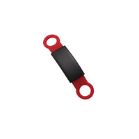 HKM-8892733 Engraved Silicone & Stainless Steel Pet ID Tag for Identification