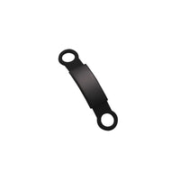 HKM-8892733 Engraved Silicone & Stainless Steel Pet ID Tag for Identification
