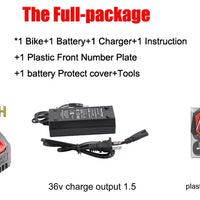 HKM-889555 FXB Style 250W 36V Kids Electric Bicycle with 16-Inch Wheels, Aluminum Alloy Frame, and Disc Brake