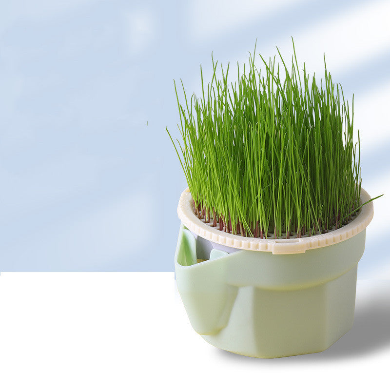 HKM-889747 Cat Grass Cup Soilless Hydroponic Seed Spit Hair Ball Snacks