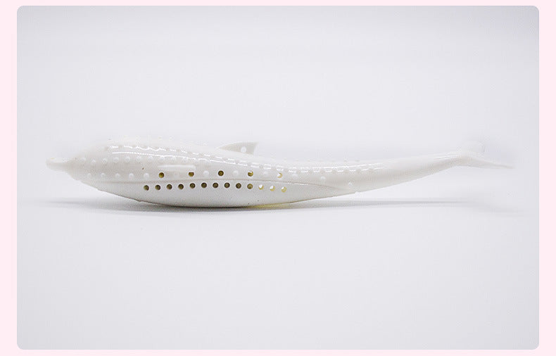 HKM-8898237 Silicone Catnip Fish Toy for Cats - Soft, Durable, and Easy to Clean