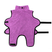 HKM-8900797 Microfiber Dog and Cat Bathrobe for All Seasons, Suitable for Small to Large Pets