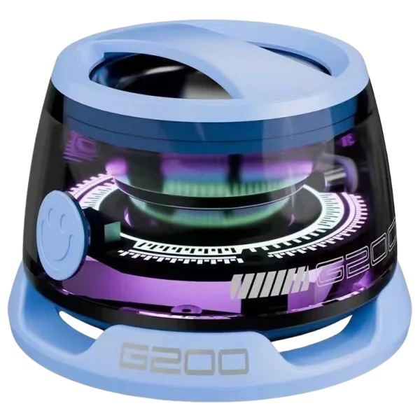 HKM-890131 Portable Mini Bluetooth Speakers with RGB LED Lighting, 3W Bass Sound, and Compact Design