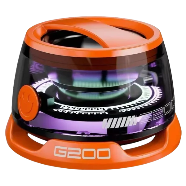 HKM-890131 Portable Mini Bluetooth Speakers with RGB LED Lighting, 3W Bass Sound, and Compact Design