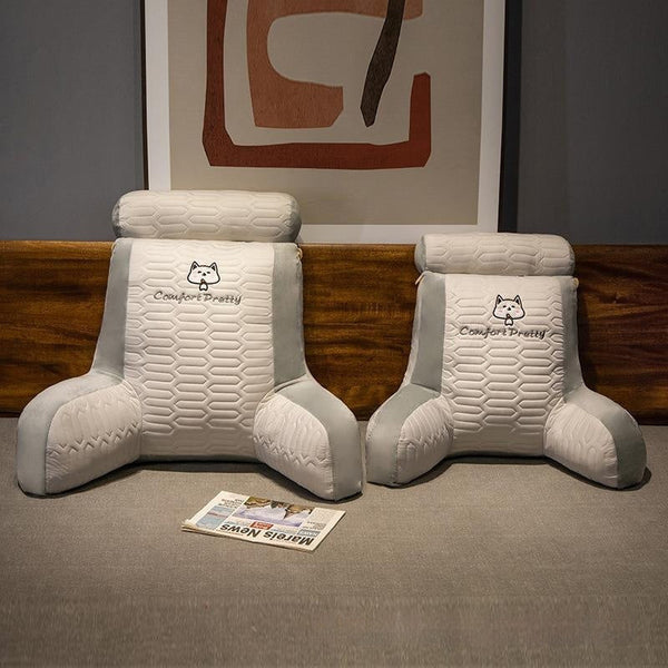 HKM-890195 Cartoon Ice Silk Lumbar Support Pillow - Adorable Animal Designs in Multiple Colors