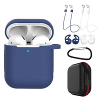 HKM-890323 Silicone Earphone Protective Cover Set with Accessories for AirPods & Compatible Models