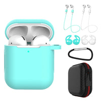 HKM-890323 Silicone Earphone Protective Cover Set with Accessories for AirPods & Compatible Models