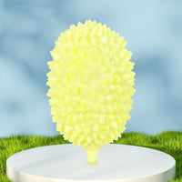 HKM-8903869 Durian Shape Durable Chew Toy for Dogs - Bite-Resistant Tooth Cleaning Ball