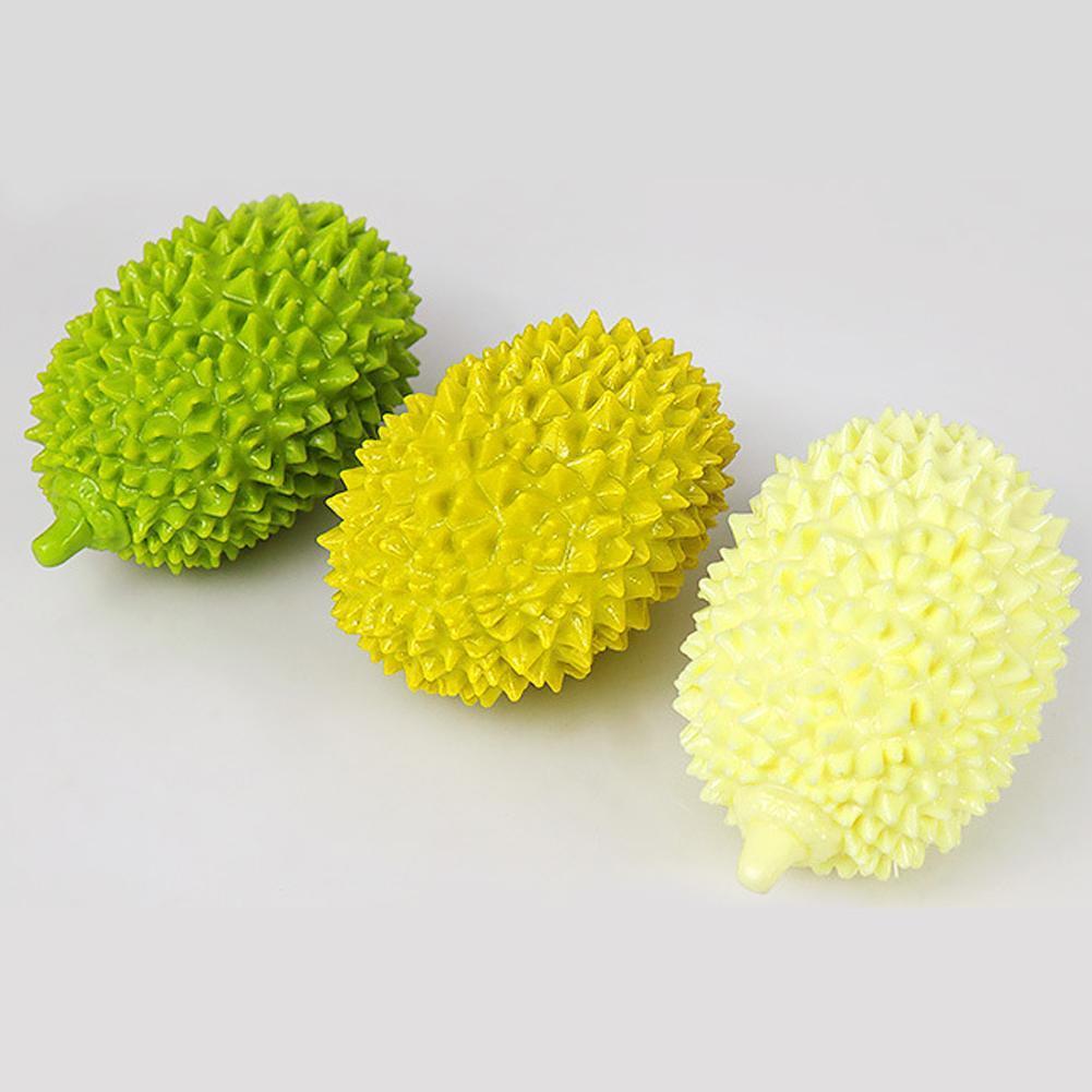 HKM-8903869 Durian Shape Durable Chew Toy for Dogs - Bite-Resistant Tooth Cleaning Ball