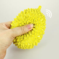 HKM-8903869 Durian Shape Durable Chew Toy for Dogs - Bite-Resistant Tooth Cleaning Ball