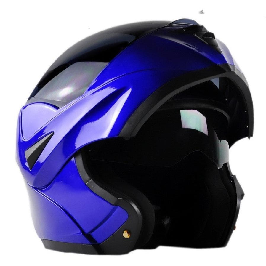 HKM-890643 Dual-Lens Motorcycle Helmet for Versatile Riding Experience