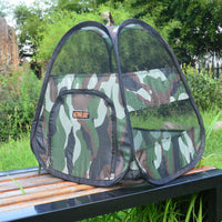 HKM-8907197 Camouflage Cloth Cat Tent for Cozy Indoor Retreat