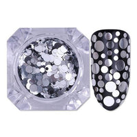 HKM-890771 Holographic Chunky Glitter Sequins for Nail Art - 1g