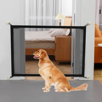 HKM-8909757 Portable Folding Pet Safety Fence - Durable Nylon Mesh Isolation Network for Dogs - Sizes: 1m, 1.1m, 1.8m
