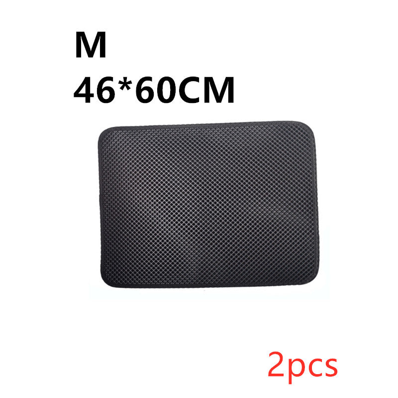 HKM-8910013 Double Layer Cat Litter Mat with Waterproof Layer for Easy Cleaning and Claw Trapping