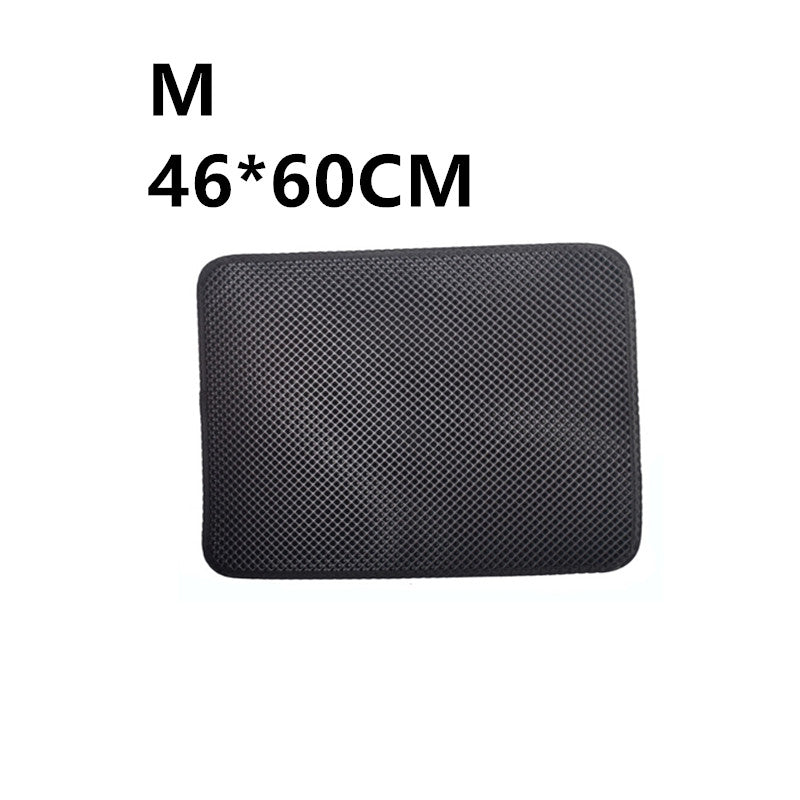 HKM-8910013 Double Layer Cat Litter Mat with Waterproof Layer for Easy Cleaning and Claw Trapping