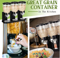HKM-891027 Airtight Dry Food Dispenser for Cereal, Nuts, and Candy - Versatile Storage Container for Kitchen Use