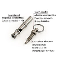HKM-8911421 Ultrasonic Adjustable Dog Training Whistle for Bark Control and Recall