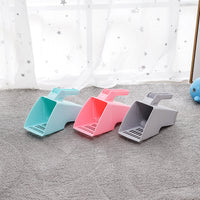 HKM-8911933 Cat Litter Shovel with Trash Can - Durable ABS Material, Easy Cleanup, Efficient Litter Filtering