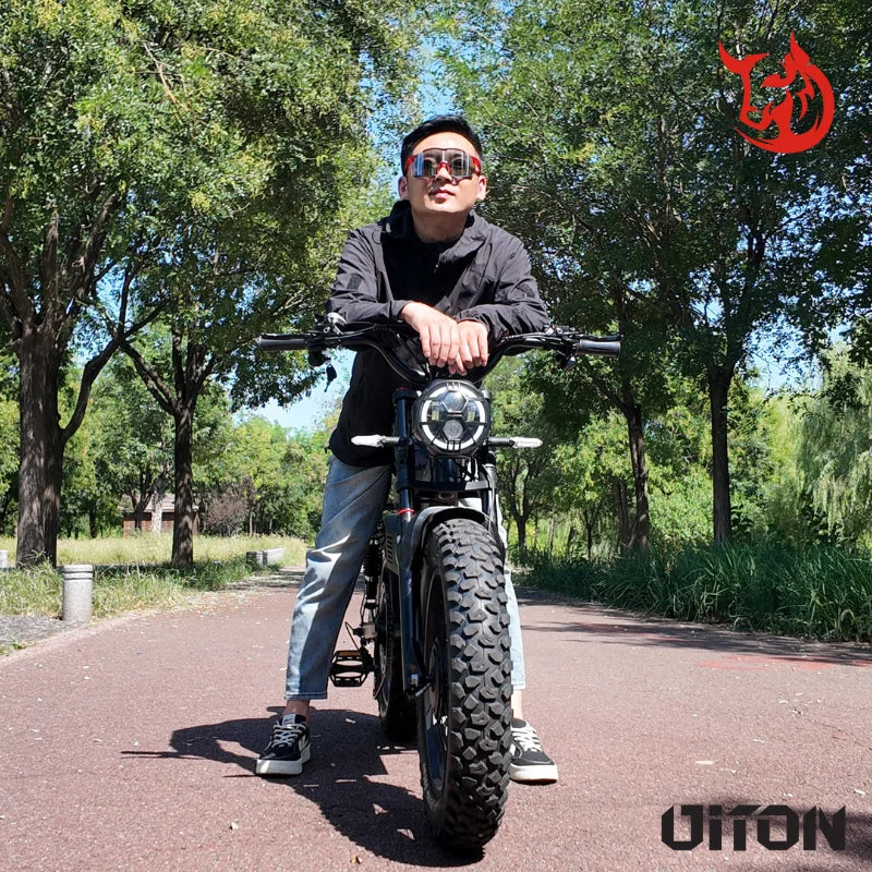 HKM-891219 Diton Tank 300 Electric Off-Road Motorcycle, 48V 1500W Lithium Battery, Max Speed 60km/h, Blue Color