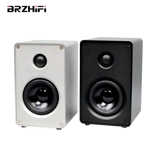 HKM-891283 2.0 Channel HiFi Passive Stereo Speakers with 3 Inch Aluminium Drivers for Desktop Audio