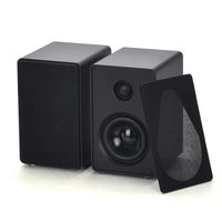 HKM-891283 2.0 Channel HiFi Passive Stereo Speakers with 3 Inch Aluminium Drivers for Desktop Audio