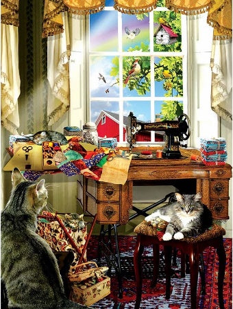 HKM-891283 5D Diamond Embroidery Animal Cross Stitch Kit for Home Decoration Craft