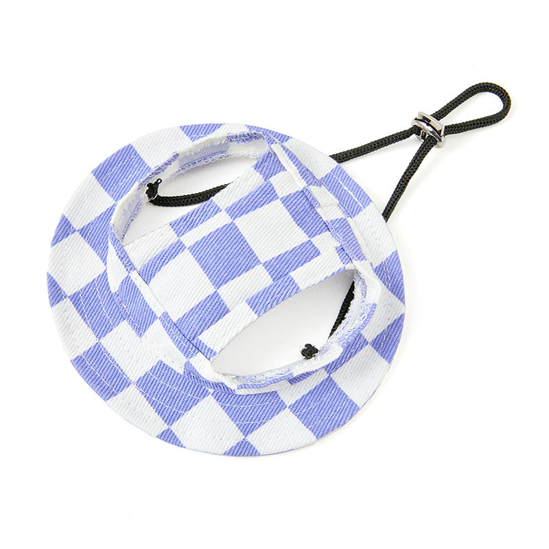 HKM-8912957 Sun-proof Cute Pet Bucket Hat in Various Colors and Patterns