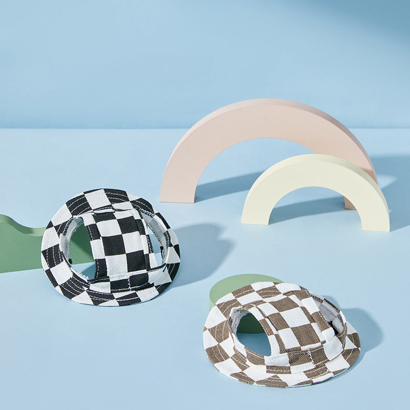 HKM-8912957 Sun-proof Cute Pet Bucket Hat in Various Colors and Patterns