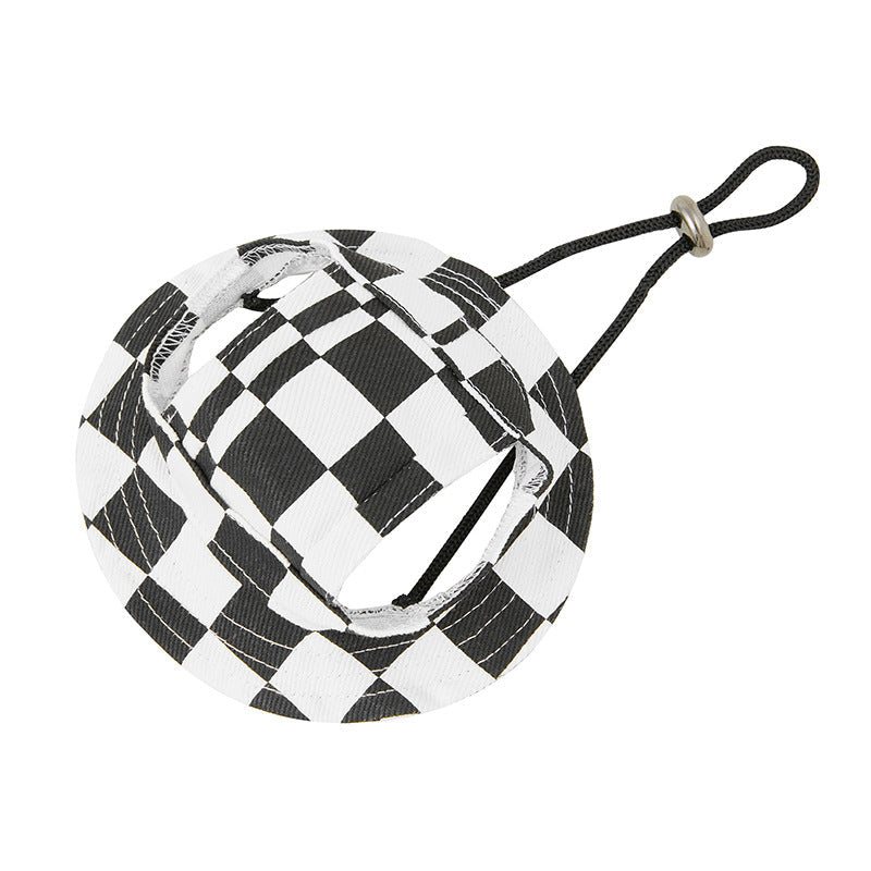 HKM-8912957 Sun-proof Cute Pet Bucket Hat in Various Colors and Patterns