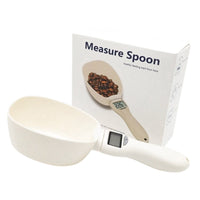 HKM-8913981 Electronic Pet Food Measuring Spoon - ABS Material, 250 ml Capacity, Battery Operated