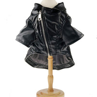 HKM-8914493 Stylish PU Leather Jacket for Male Shiba Inu - European and American Design