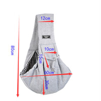 HKM-8915389 Large Capacity Cat Messenger Bag, Portable Folding Backpack, Summer Breathable Design