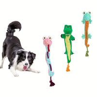 HKM-8915517 Plush Talking Pet Toy - Colorful Snake, Dinosaur, Duck, Frog, Pig Options, 60 cm