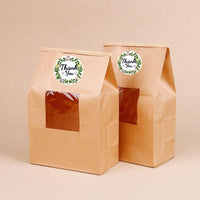 HKM-891603 Round Thank You Flower Stickers for Product Packaging and Decoration