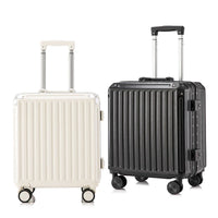 HKM-891667 18-Inch USB Charging End Cup Holder for Travel Trolley with Rotating Casters, ABS and Aluminium Construction
